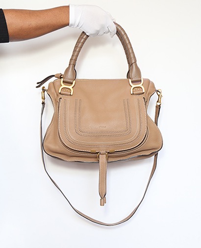 Medium Marcie Shoulder Bag, front view